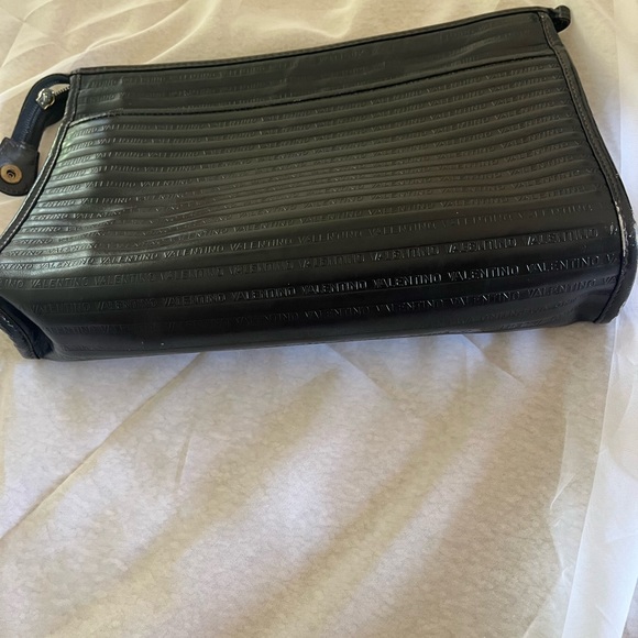 AUTHENTIC MARIO VALENTINO LEATHER CLUTCH BAG - Picture 5 of 13